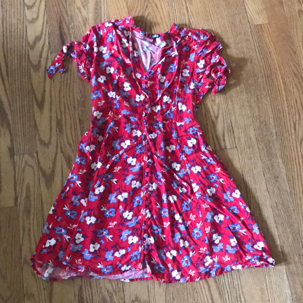 Express floral dress